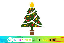 Christmas Tree Christmas Tree Svg Graphic By Artinrhythm Creative Fabrica