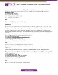 I am in need of the answers or answer keys for the ap bio reading guides by fred and theresa holtzclaw. Ncert Exemplar Class 9 Science Solutions Chapter 9 Force And Laws Of Motion Free Pdf Download