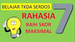 Terlebih untuk soal yang figural soal dan. Tkda Serdos Materi Tes Dan Sistem Penskoran Youtube