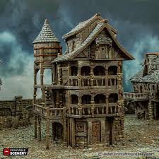City Tenement - Printable Scenery