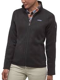 This sweater fit is true to size, some might say it's on the larger end, but i think that's just way it's supposed to fit. Patagonia Women S Better Sweater Jacket Black Fleece