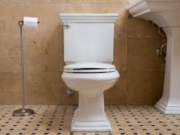 I can only think of using a hacksaw but that will most toilets can accomodate a flange that sits a little bit above the floor. How To Replace A Toilet Diy Toilet Installation Guide Hgtv