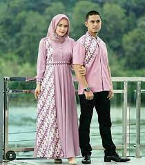 Baju couple,pakaian couple fashion muslim pria dan wanita gunakan warna netral dan tidak banyak motif : Model Dress Batik Hijab Off 71 Medpharmres Com