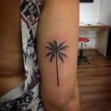 Coqueiro Palm Tattoos Neck Tattoo Tree Tattoo Arm