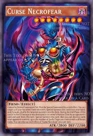 In the japanese version of the movie, anubis wants revenge by using the king of light (kaiba) to defeat the king of darkness (yami yugi) in order to revive anubis, the king of destruction, and then use kaiba to become the new king and. Curse Necrofear Orica Secret Rare Proxy Custom Yugioh Cards Unique Cards Yu Gi Oh Art
