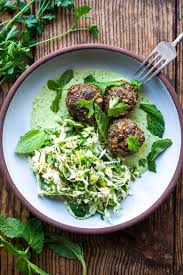 Maybe you would like to learn more about one of these? Zaatar Meatballs With Green Tahini Sauce Feasting At Home