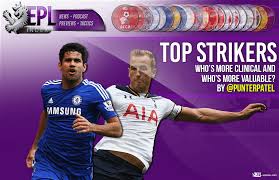 epl strikers whos more clinical and whos more valuable