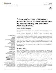 Pdf Enhancing Success Of Veterinary Visits For Clients With