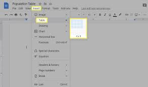 Flowcharts for excel spreadsheets, online chart makers, chart types. How To Make A Table In Google Docs