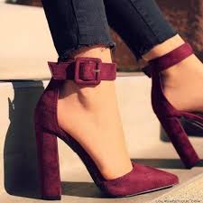The perfect way to dress up any outfit. Sexy Retro Heeled Shoe Women High Heels Pumps High Thick Heels Shoes Autumn Fashion Shopee Malaysia