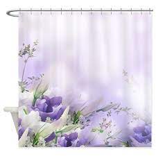 Beautiful Floral Shower Curtain By Daecu Cafepress In 2021 Floral Shower Curtains Shower Curtain Decor Floral Shower