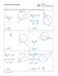 3 ccss structure find each value and an inscribed angle of a triangle intercepts a diameter or semicircle if and only if the angle is a right angle. Unit 10 Circles Homework 5 Inscribed Angles Angle Relationships In Circles Worksheet Answers Nidecmege