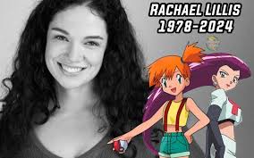 Rachael Lillis passed away Saturday at the age of 46 from her battle with  cancer. She is most well known as the original voice of Misty & Jesse from  Pokemon rachaellillis #pokemon