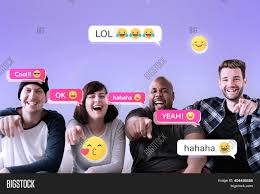 Pick your favorite one, set it and share it with your beloved ones. Group Friends Laughing Image Photo Free Trial Bigstock