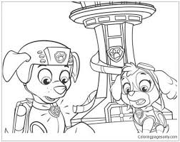 The link of required size.this will open a new window of printable coloring image.in the new window you will see print link on upper right corner of window, click on the link to print rainbow in sky coloring page. Paw Patrol Zuma And Sky Coloring Page Http Coloringpagesonly Com Pages Paw Patrol Zuma Paw Patrol Coloring Pages Paw Patrol Coloring Cartoon Coloring Pages
