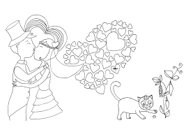 coloriage mandala mariage glacier