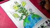 The most common save electricity material is ceramic. How To Draw Save Electricity Save Energy Poster Drawing Youtube