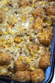 Bacon Cheeseburger Tater Tot Casserole Recipe Cheeseburger Tater Tot Casserole Bacon Cheeseburger Tater Tot Casserole Recipe Tater Tot Casserole