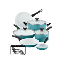 Farberware Purecook Nonstick Ceramic 12 Pc Cookware Set Ceramic Nonstick Cookware Cookware Set Cookware