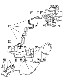 2004 dodge ram 1500 hemi fuel filter location wiring. Brake Lines And Hoses For 2004 Dodge Ram 2500 Dodgeparts Com