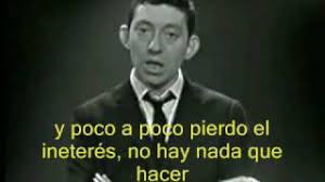 Öyle bir aksanla sakin sessiz. La Chanson De Prevert Serge Gainsbourg Subtitulado Espanol Youtube