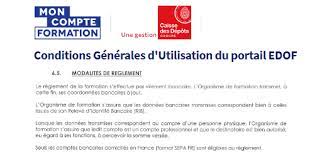 Check spelling or type a new query. Les Conditions Generales De L Application Mon Compte Formation