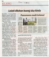 09:34 am pengerusi jawatankuasa khas bebas darurat dijangka menghadap agong hari ini. Lelaki Ditahan Buang Sisa Kimia 20 Mac 2019 Sinar Harian Enviro Knowledge Center