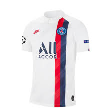 Pemain berusia 22 tahun itu menjadi bintang psg yang sukses menjungkalkan tuan rumah barcelona dengan. Mbappe Paris Saint Germain 19 20 Ucl Third Jersey