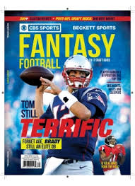 These three apps should help take you to the championship. Cbs Sports Beckett Sports Present Fantasy Football 1 2017 Print Issue