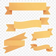 Marigold Yellow Ribbon Banner Sticker With White Border Design Element Free Image By Rawpixel Com Sasi Ribbon Banner Ribbon Png Yellow Ribbon