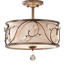 Akari isamu noguchi 50en shade onlypendant lamp washi japanese light handcraft. Europe Crystal Ceiling Light With White Fabric And Rectangular Iron Lamp Shades Light Fixtures 110v 220v Crystal Ceiling Light Ceiling Lightscrystal Ceiling Aliexpress