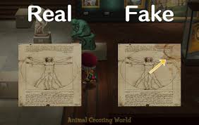 Redd S Paintings Statues Real Vs Fake Art Guide For Animal Crossing New Horizons Animal Crossing Animal Crossing Redd Animal Crossing Game