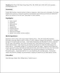 Dear sir, i am writing to you for showing my keenness to join your organization and being a part of it. Textile Merchandiser Templates Myperfectresume