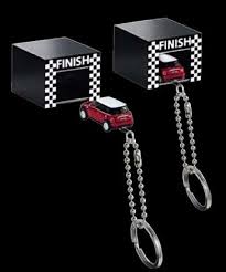 Mini Cooper Garage Kit Key Hanger Holder Chain Keychain New Oem 80232183252 Mini Cooper Key Hanger Mini