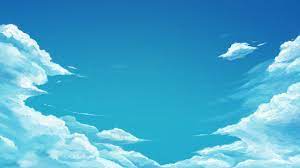 Blue Sky Google Search Sky Anime Blue Sky Wallpaper Sky And Clouds