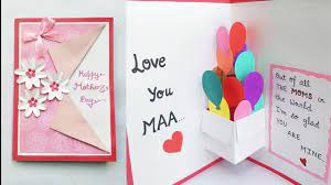 She was in her early 60's; Diy Mother S Day Card Mother S Day Pop Up Card Making Pop Up Balloon Card For Mom Youtube