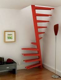 This staircase design works best with mezzanine levels or connecting the house to the outdoor patio. 20 Cool Stairs Design Ideas For Small Space