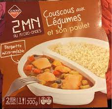 Maybe you would like to learn more about one of these? Couscous Aux Legumes Et Son Poulet Leaderprice 300g