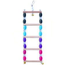 Fit Fly Boncuklu Ahsap Merdiven Kus Oyuncagi 24 Cm