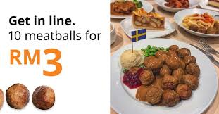 Food offers, ikea family offers and events, products with even lower prices. Good Deal Rm3 For 10 Meatballs At All Ikea Stores On 10th October 2019 Foodie