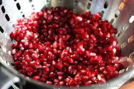 Start by freezing the pomegranate seeds in a single layer on a baking sheet for two hours. How To Cut De Seed And Eat A Pomegranate Our Best Bites