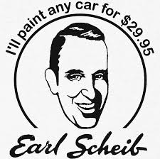 Who got a $29 paint job from Earl