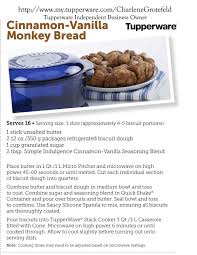 Honey Oddments Cottage Cinnamon Vanilla Monkey Bread Microwave Tupperware Recipe Tupperware Recipes Recipes Monkey Bread