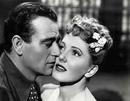 John Wayne Jean Arthur Editorial Stock Photo