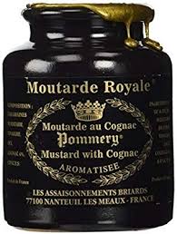 Amazon Com Royal Mustard Pommery Mustard With Cognac In Pottery Crock 8 8 Oz Dijon Mustard Grocery Gourmet Food Cognac Gourmet Recipes Mustard