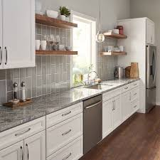 Highland Park Collection By Msi Stone Mosaic Tile 4x12 Morning Fog Subway Gray Kitchen Backsplash Kitchen Design Kitchen Redo