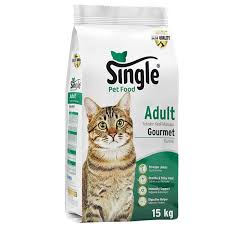 Single Yetiskin Gurme Kedi Mamasi 15 Kg