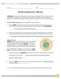 Homeostasis gizmo answer key are a good way to achieve details about operating certainproducts. Gizmo Meiosis Part A