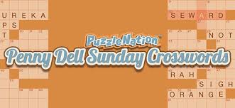 Check spelling or type a new query. Penny Dell Sunday Crossword Free Online Game Daily Mail