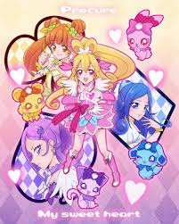 Doki Doki Precure They Make Ur Race Magical Girl Anime Glitter Force Anime